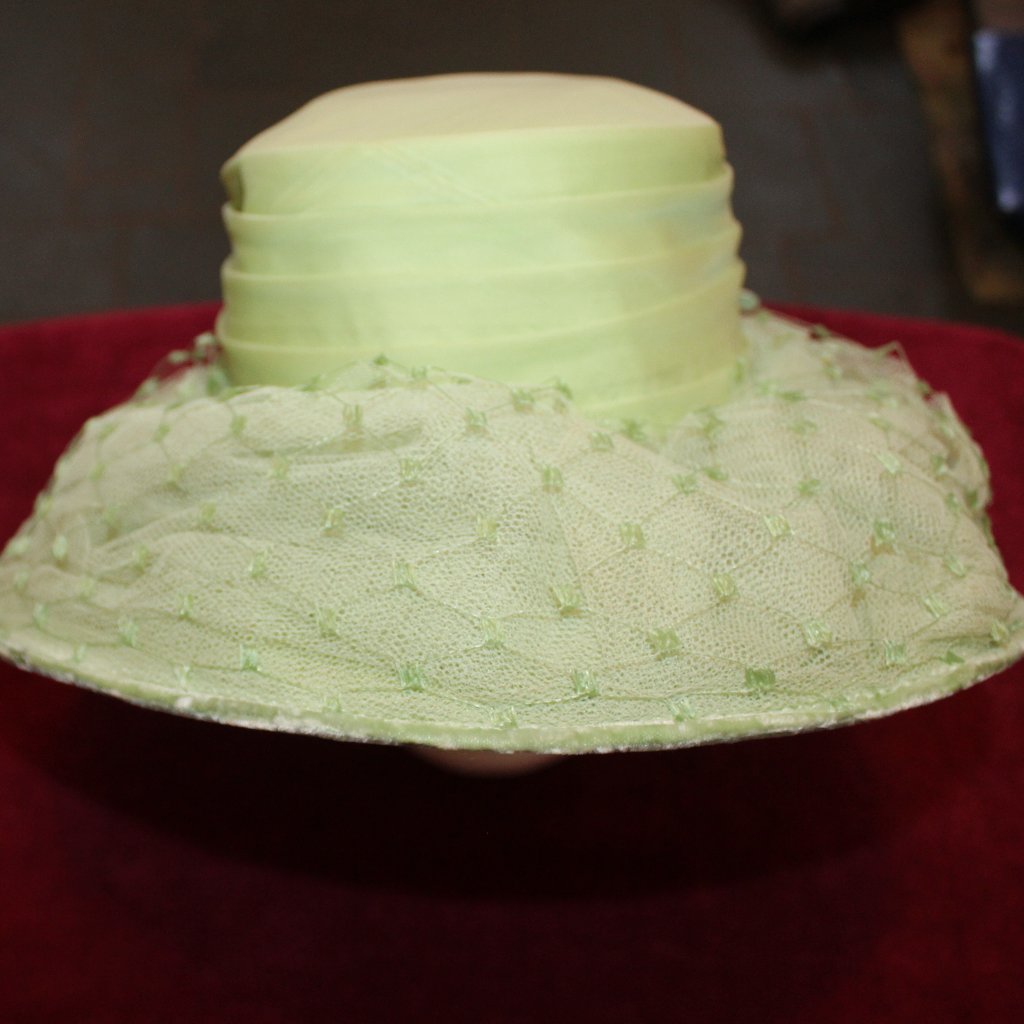 Vintage Green Womens Hat